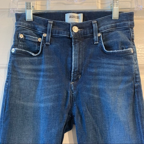 Agolde Sophie Crop Jeans size 25 - Picture 2 of 8